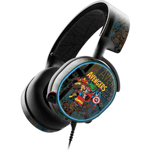 Marvel Classic Comics Avengers Assemble SteelSeries Arctis 3 Skin